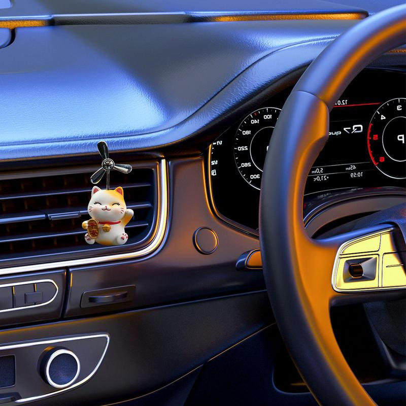 Difuzor za automobil Propeler Slatka mačka pilot Auto Difuzor Propeler Osvježivač zraka za automobil Vozilo Mirisna kopča Difuzor Ornament