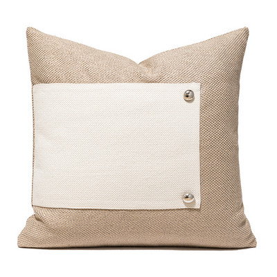 Pernă din piele tricotată nordic Home Decor Husă de pernă Față de pernă decorativă Decorare camera de zi Perne 45x45cm