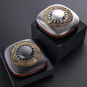 Metal + Drvo Luksuzni Vintage Jedinstveni dizajn Parfem za automobil Auto Osvježivač zraka Dobar miris Ukras za automobil Miris Poslovni dar