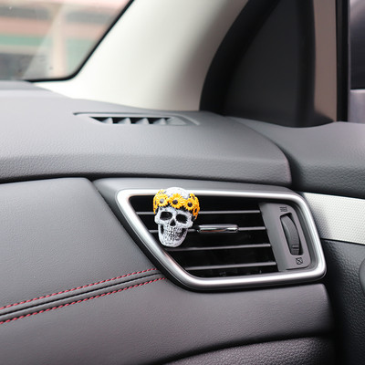 1 kom. Kost Lubanja Duh Miris za automobil Ljudsko tijelo Stil kostura Smola Parfem za automobil Osvježivač zraka Auto Miris Dodaci za miris automobila