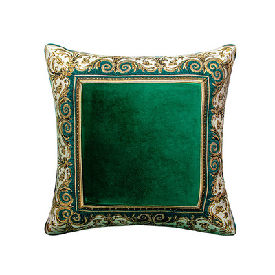 DAVINRICH Medusa Style navlake za jastučnice Agate Green Chenille Jacquard Četvrtaste jastučnice za kauč kauč dnevni boravak 47x47cm