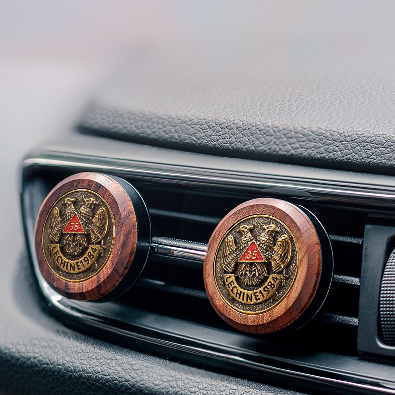 Luksuzni drveni difuzor mirisa za automobil Dizajn životinjskog uzorka Miris za automobil Divlje zvijeri Aroma za automobil Pomirišite dodatke za automobil