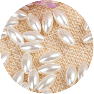 100 бр. Цветни перли на едро, висококачествени перфорирани свободни мъниста във формата на ориз за изработка на бижута Направи си сам, елегантно колие, гривна