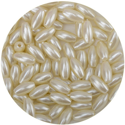 100 бр. Цветни перли на едро, висококачествени перфорирани свободни мъниста във формата на ориз за изработка на бижута Направи си сам, елегантно колие, гривна