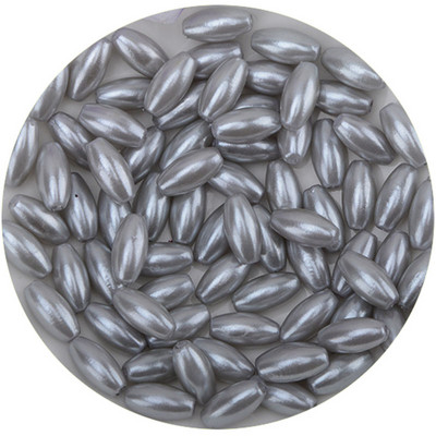 100 бр. Цветни перли на едро, висококачествени перфорирани свободни мъниста във формата на ориз за изработка на бижута Направи си сам, елегантно колие, гривна