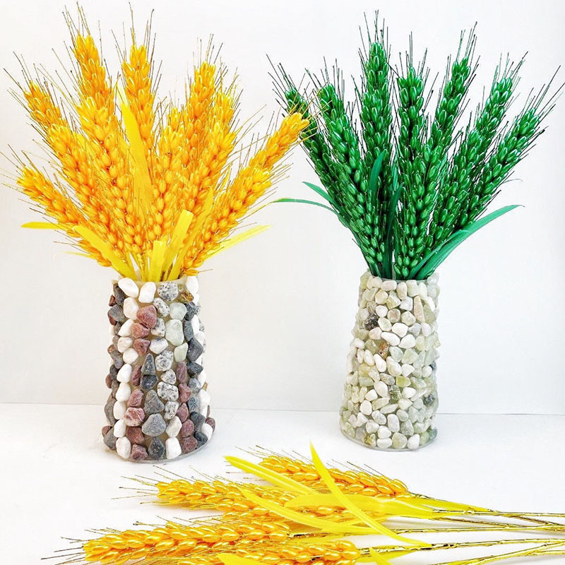 100 бр. Цветни перли на едро, висококачествени перфорирани свободни мъниста във формата на ориз за изработка на бижута Направи си сам, елегантно колие, гривна