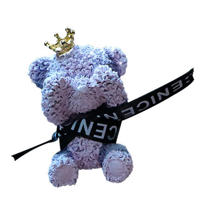 Cartoon Crown Bear Car Air Vent Frissítő Illat Parfüm Dekorációk Diffúzor Ctue