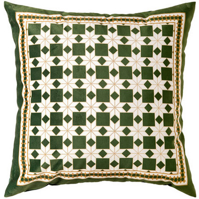 Kućni dekor Jednostavna retro umjetnička jastučnica Ukrasna jastučnica Luksuzna moderna europska geometrijska zelena kauč fotelja posteljina