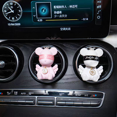 Pismo po narudžbi Anđeo medvjed Automobilski parfem Aromaterapija Automobilski klima uređaj Dekoracija izlaza zraka Dekoracija interijera automobila