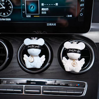 Pismo po narudžbi Anđeo medvjed Automobilski parfem Aromaterapija Automobilski klima uređaj Dekoracija izlaza zraka Dekoracija interijera automobila