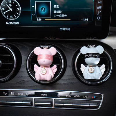 Pismo po narudžbi Anđeo medvjed Automobilski parfem Aromaterapija Automobilski klima uređaj Dekoracija izlaza zraka Dekoracija interijera automobila