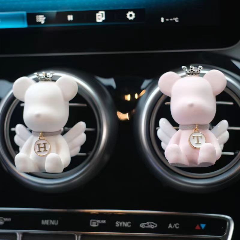 Pismo po narudžbi Anđeo medvjed Automobilski parfem Aromaterapija Automobilski klima uređaj Dekoracija izlaza zraka Dekoracija interijera automobila