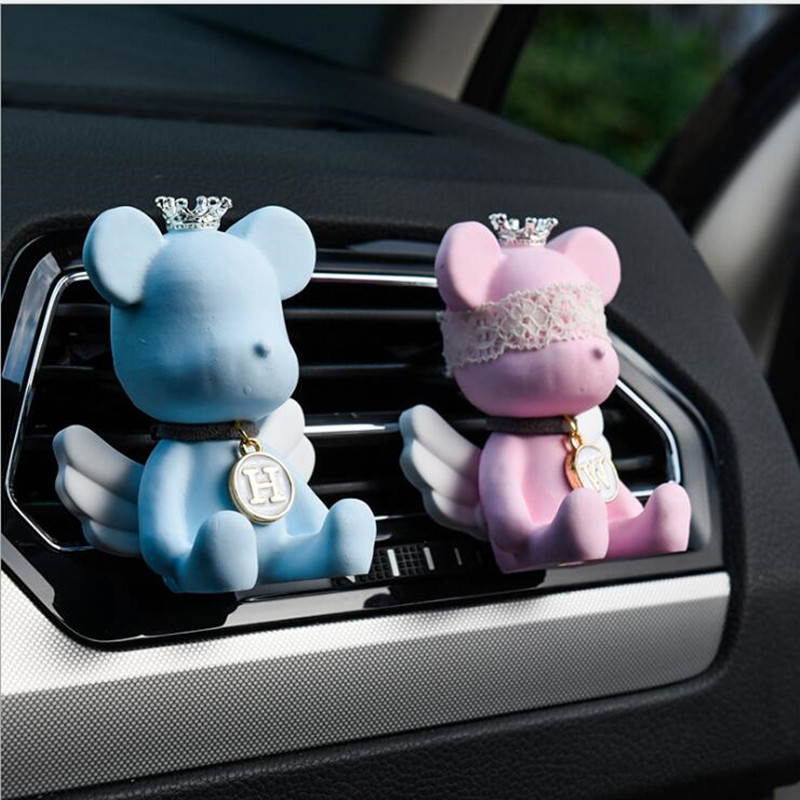 Pismo po narudžbi Anđeo medvjed Automobilski parfem Aromaterapija Automobilski klima uređaj Dekoracija izlaza zraka Dekoracija interijera automobila