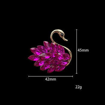Exquisite Rhinestone Swan Car Perfume Car Outlet Perfume Clip Car Κλιματισμός Διακόσμηση Αρωματοθεραπεία