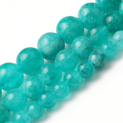 Prirodni kamen Plavi kristalni kvarcni mjesečev kamen Agati Tigrovo oko Žad Okrugle perle za izradu nakita Ručno izrađene narukvice Dodaci