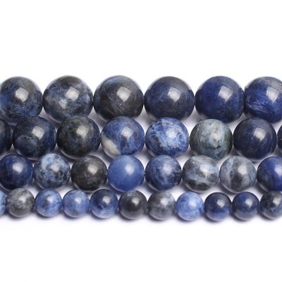 Prirodni kamen Plavi kristalni kvarcni mjesečev kamen Agati Tigrovo oko Žad Okrugle perle za izradu nakita Ručno izrađene narukvice Dodaci