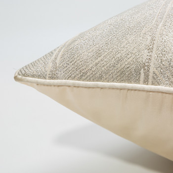 Διακόσμηση σπιτιού Luxury Ivory Geometric Art Κάλυμμα μαξιλαριού Διακοσμητική μαξιλαροθήκη Μοντέρνα απλή ρίγα καναπέ Καρέκλα Κρεβάτι Coussin