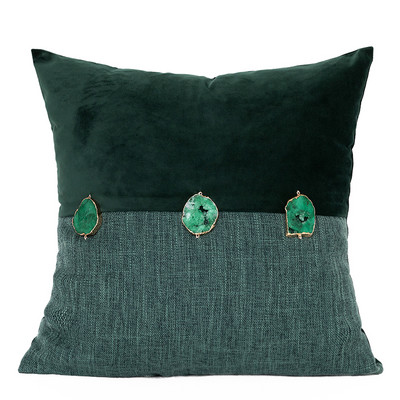 Moderna smeđa jastučnica 45x45cm Ukrasna ramazanska jastučna navlaka za dnevni boravak Sofa Kućni dekor Ukrasni jastuci