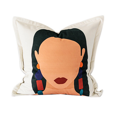 Moderna smeđa jastučnica 45x45cm Ukrasna ramazanska jastučna navlaka za dnevni boravak Sofa Kućni dekor Ukrasni jastuci