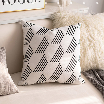 Moderna smeđa jastučnica 45x45cm Ukrasna ramazanska jastučna navlaka za dnevni boravak Sofa Kućni dekor Ukrasni jastuci