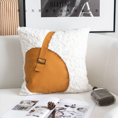 Moderna smeđa jastučnica 45x45cm Ukrasna ramazanska jastučna navlaka za dnevni boravak Sofa Kućni dekor Ukrasni jastuci