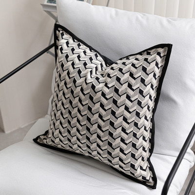 Moderna smeđa jastučnica 45x45cm Ukrasna ramazanska jastučna navlaka za dnevni boravak Sofa Kućni dekor Ukrasni jastuci