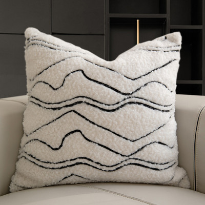 Moderna smeđa jastučnica 45x45cm Ukrasna ramazanska jastučna navlaka za dnevni boravak Sofa Kućni dekor Ukrasni jastuci