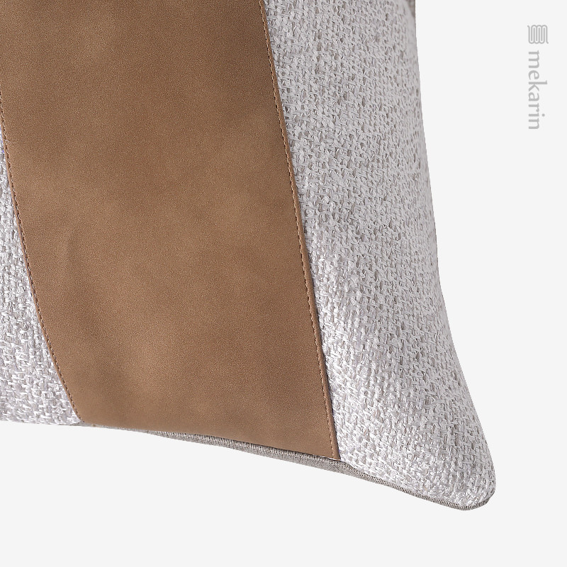 Model mekane dekoracije soba dnevni boravak kauč jastuk kožni šavovi u boji kave jastuk oko struka krevet jastuk torba jastuk za spavaću sobu