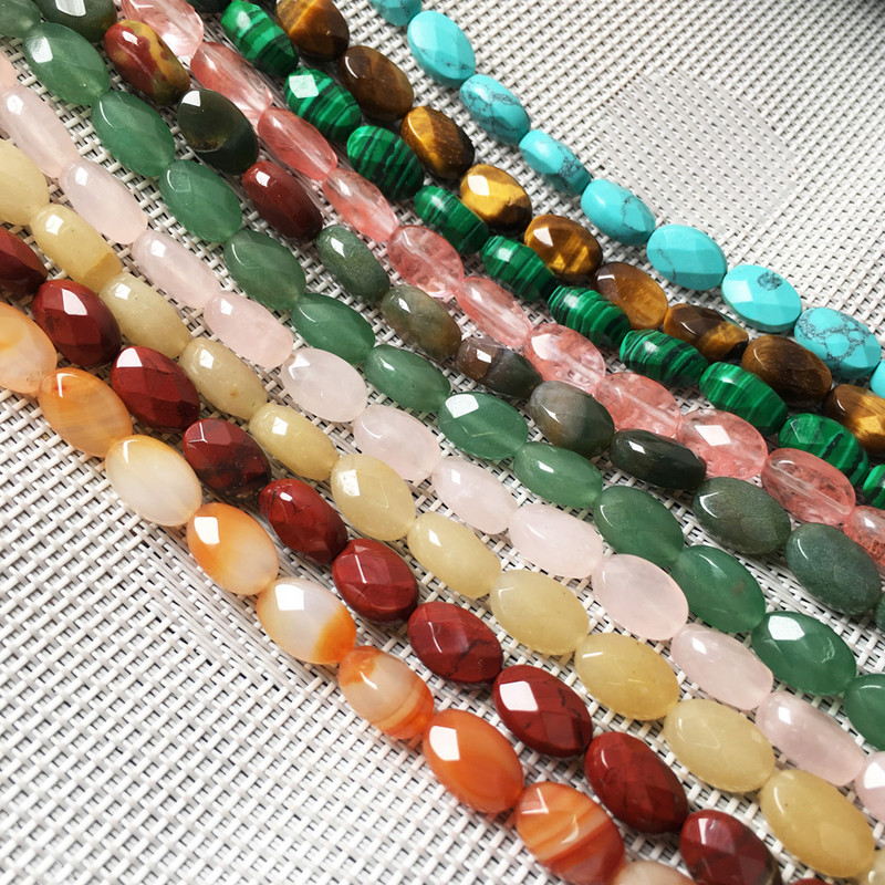 Természetes kő Oszlop forma Csiszolt gyöngyfűzés Achátok kristály Szórt gyöngyök ékszerkészítéshez barkácsolás nyaklánc karkötő kiegészítők