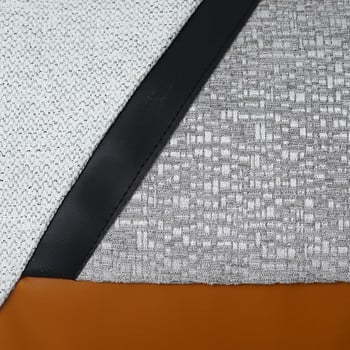 Скандинавски минималистичен геометричен шев възглавница за кръста квадратна възглавница лека луксозна всекидневна диван фланелена възглавница кожена възглавница