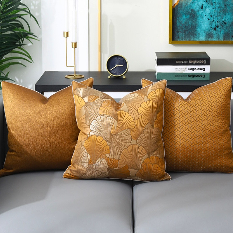 Otthoni dekoráció párnahuzat dekoratív párnahuzat Luxus Művészi Klasszikus Egyszerű Geometrikus Level Jacquard Kanapé szék Coussin