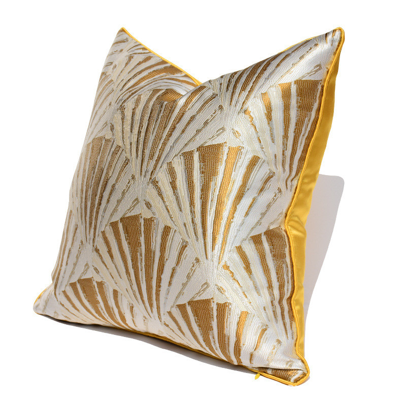 Lakás dekoráció Párnahuzat Dekoratív párnahuzat Luxus Modern Geometric Shell Jacquard Modern szoba Kanapé Szék Ágynemű Coussin