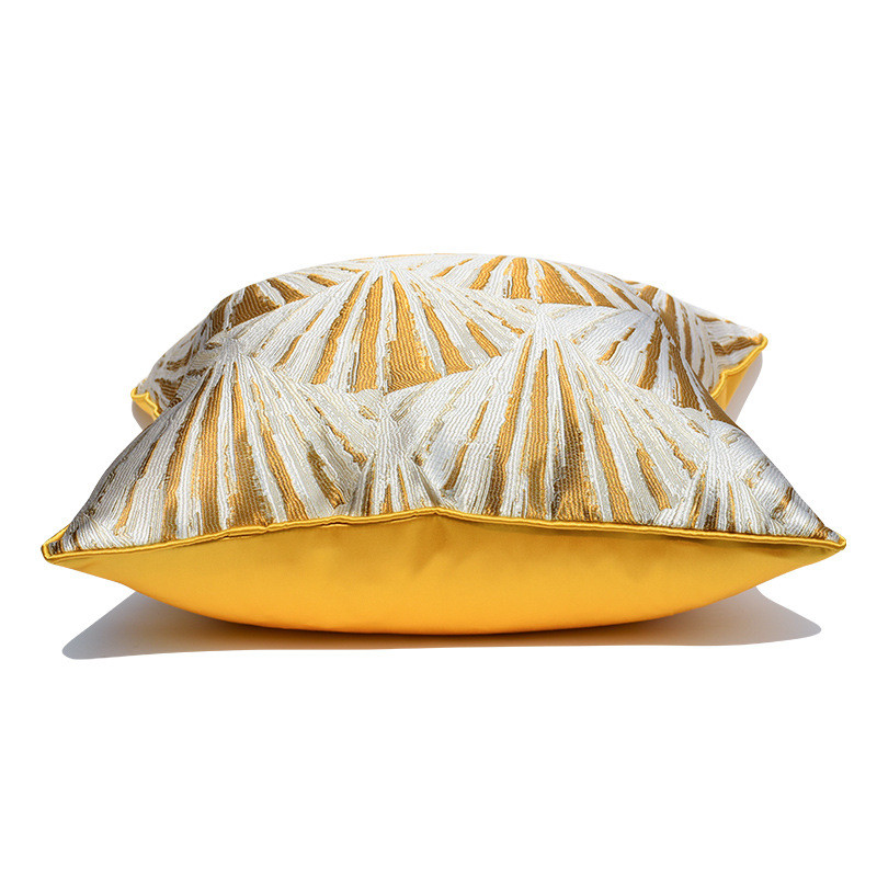 Lakás dekoráció Párnahuzat Dekoratív párnahuzat Luxus Modern Geometric Shell Jacquard Modern szoba Kanapé Szék Ágynemű Coussin