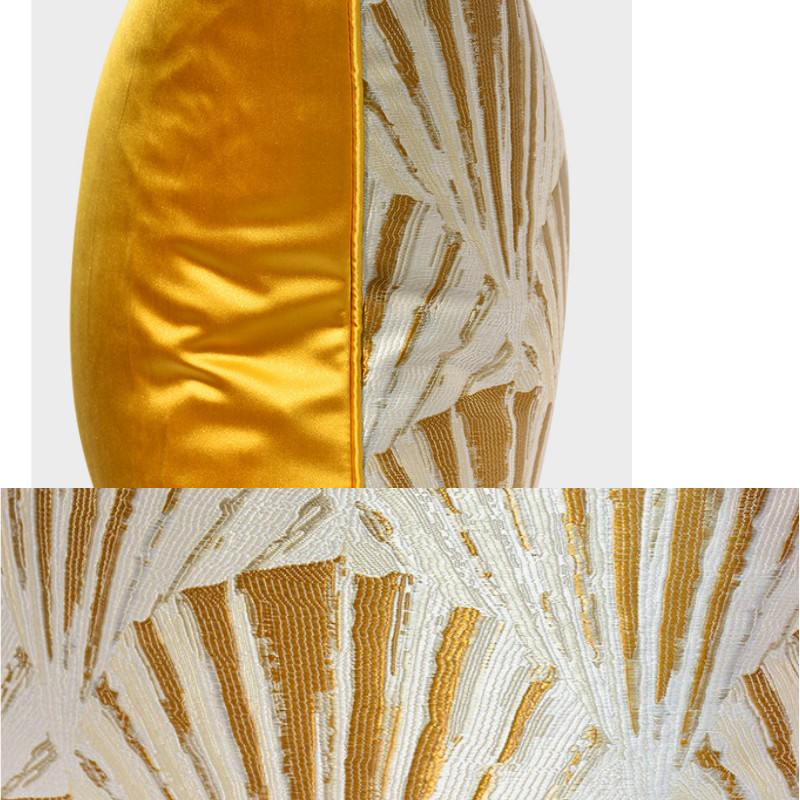 Lakás dekoráció Párnahuzat Dekoratív párnahuzat Luxus Modern Geometric Shell Jacquard Modern szoba Kanapé Szék Ágynemű Coussin