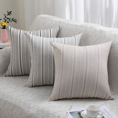 Homaxy Ukrasna jastučnica za kauč Udobna jastučnica Jednostavna prugasta jastučnica za krevet Estetska 45x45 30x50 50x50