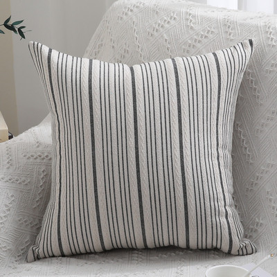 Homaxy Ukrasna jastučnica za kauč Udobna jastučnica Jednostavna prugasta jastučnica za krevet Estetska 45x45 30x50 50x50