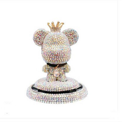 Crtani slatki medvjed parfem za automobil miris za aromaterapiju za automobil ukras za unutrašnjost auta pribor za ispuh zraka klip lagani miris