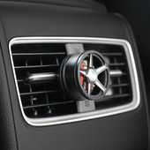Difuzor de parfum auto Decor interior Jante din aliaj Orificii de aerisire Cleme de ieșire Stick de burete Fitil Miros de parfum în Odorizante de mașină