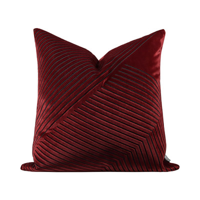 Lagane luksuzne INS jastučnice Ukrasni smeđi kožni jastuk za struk Kućni dekor kauč Crno bijeli Jastuk za jastuke 45x45cm 30x50cm