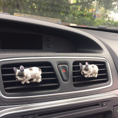 MR TEA Styling mașină drăguț câine ieșire aer condiționat parfum cățeluș animal de companie Odorizant auto Decoration parfum auto ornament