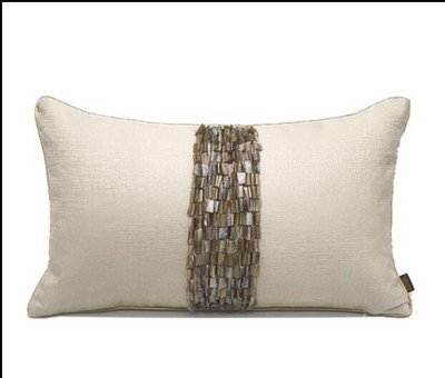 Ukrasne karirane jastučnice za dnevnu sobu Zlatne rese Novi modeli Jastučnice oko struka Kućni dekor Jastuci za sofe 30x50cm