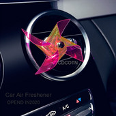 Šarena vjetrenjača Automobil Osvježivač zraka Klima uređaj Izlaz Miris Parfem Stezaljka Aromaterapija Ukrasi Dekoracija Auto pribor