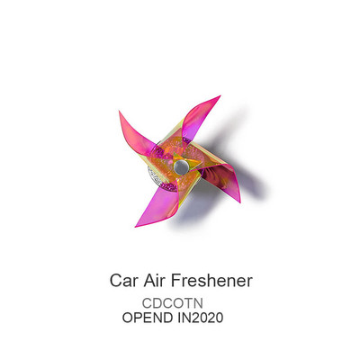 Šarena vjetrenjača Automobil Osvježivač zraka Klima uređaj Izlaz Miris Parfem Stezaljka Aromaterapija Ukrasi Dekoracija Auto pribor