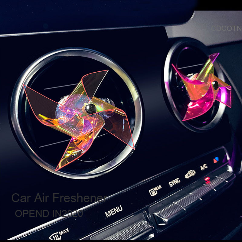 Šarena vjetrenjača Automobil Osvježivač zraka Klima uređaj Izlaz Miris Parfem Stezaljka Aromaterapija Ukrasi Dekoracija Auto pribor