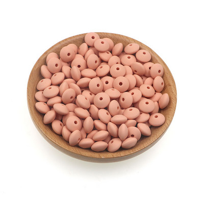 Sunrony 50 kom 12 mm biserne silikonske perle od leće Ekološke perle za narukvice DIY komponente lančića za dudu za izradu nakita