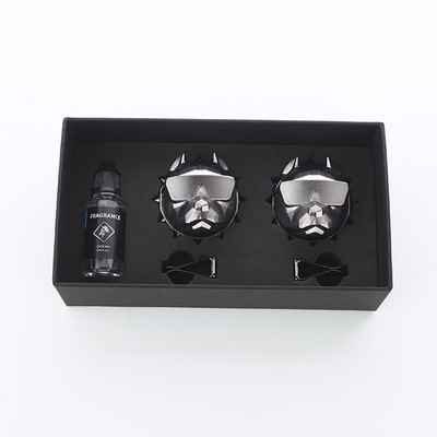 „Bulldog“ automobilių kvepalų kvapų difuzoriaus oro gaivikliai su magnetiniu spaustuku „Auto Vents“ kvapų kvepalų dovanų dėžutė Automobilio interjero dekoras