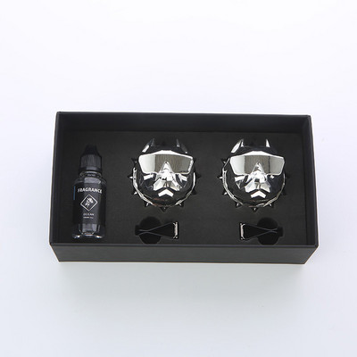 „Bulldog“ automobilių kvepalų kvapų difuzoriaus oro gaivikliai su magnetiniu spaustuku „Auto Vents“ kvapų kvepalų dovanų dėžutė Automobilio interjero dekoras