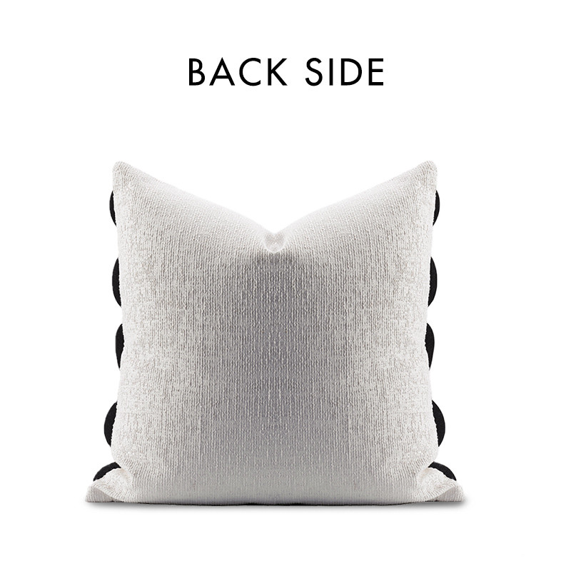 Gruba tekstura tkanine izvezene jastučnice 45x45 cm moderne europske navlake za jastuke ukrasni jastuci za kauč