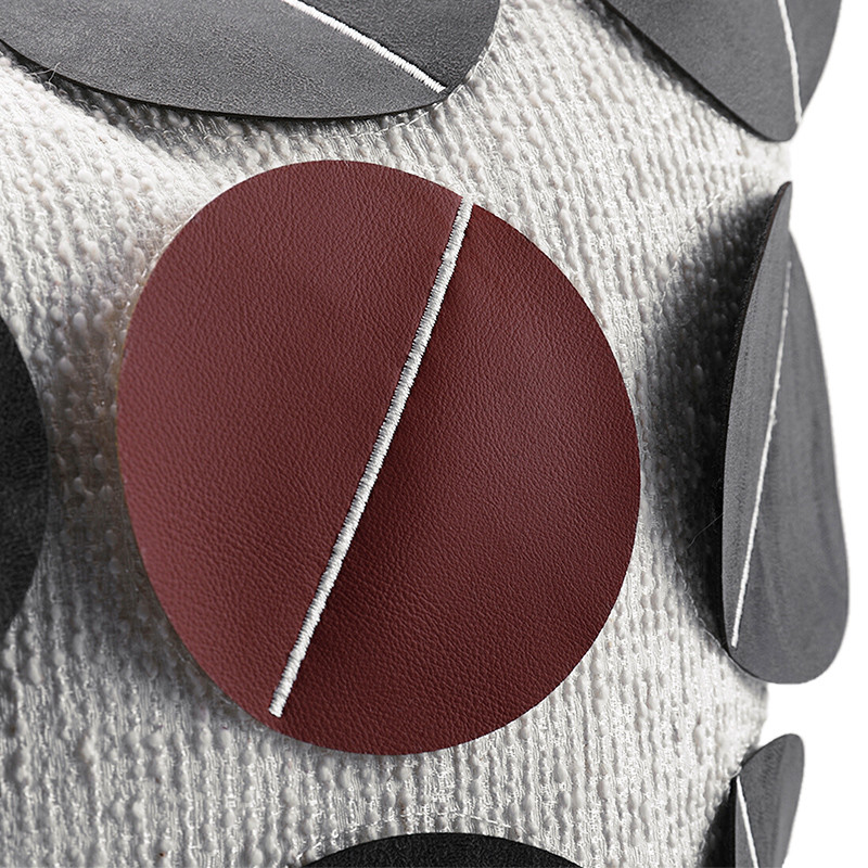 Gruba tekstura tkanine izvezene jastučnice 45x45 cm moderne europske navlake za jastuke ukrasni jastuci za kauč