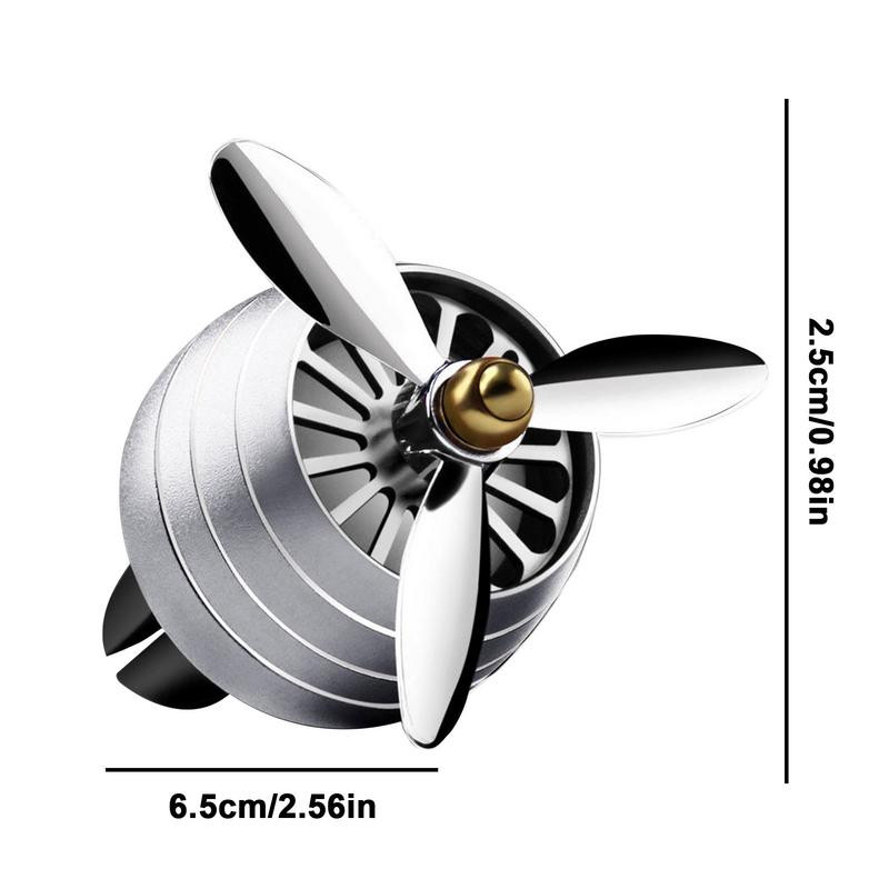 Αρωματοθεραπεία αυτοκινήτου Αποσμητικό αέρα Προπέλας Εξαερισμού Αιθέριο έλαιο Διαχύτης Αρωμάτων Αυτοκινήτου Περιστροφής Εξαερισμού Περιτύλιξης Αποσμητικό χώρου για Αυτοκίνητο